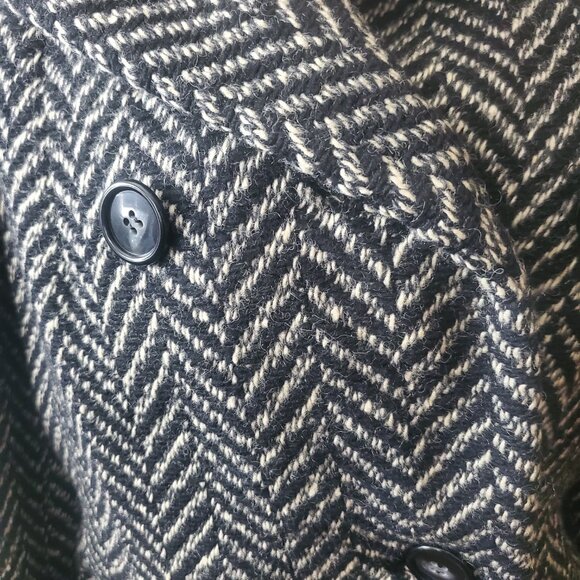 Anne Fogarty 2 Piece Tweed Skirt-Coat Set/ Women's Vintage Designer Suit - Picture 11 of 12